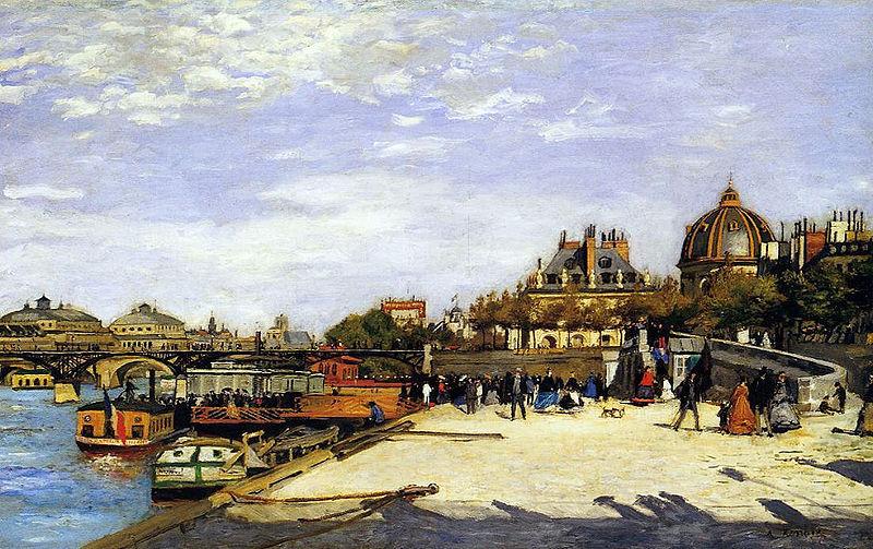 Pierre-Auguste Renoir The Pont des Arts France oil painting art